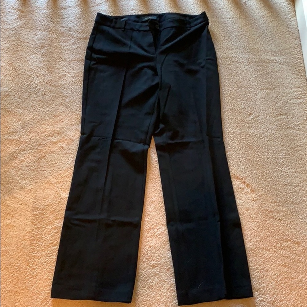 Talbots curvy dress pants size 8 black